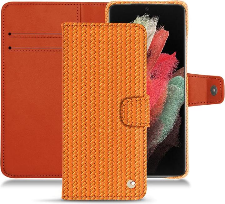 Actual product image Noreve Leather case wallet (Samsung Galaxy S21 Ultra)