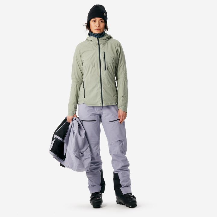 Produktbild Wedze Unterziehjacke Damen leicht atmungsaktiv - Warm Wilder 900 grün (L)