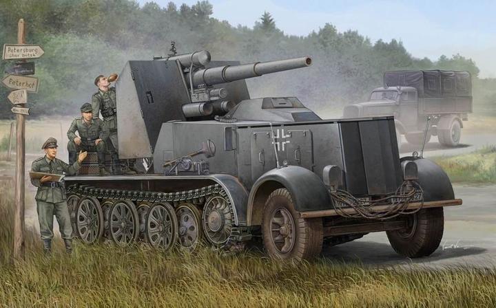 Produktbild Trumpeter 8.8cm Flak 18 Selbstfahrlafette