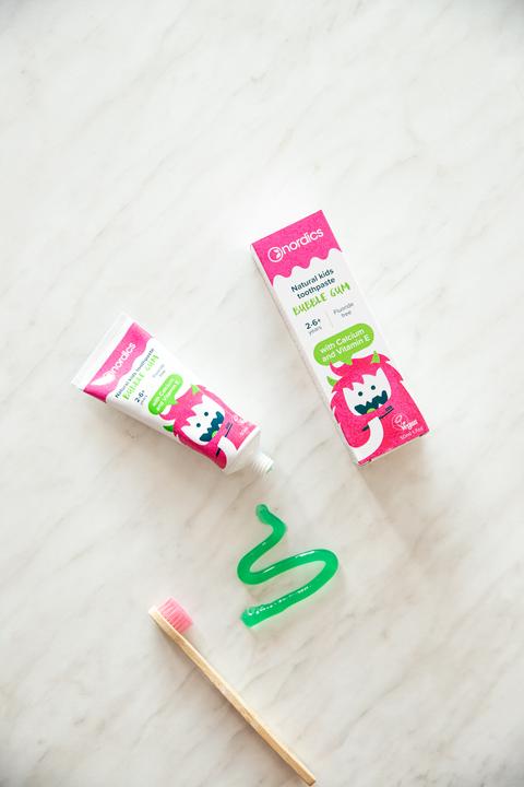 Produktbild Nordics Natural Kids Toothpaste Bubble Gum (50 ml)