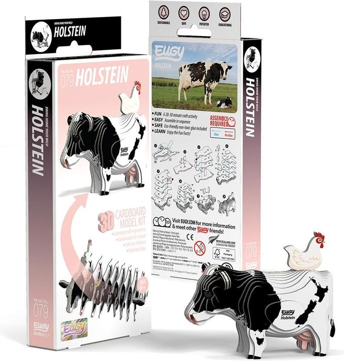Immagine prodotto Eugy Set 3D Craft mucca Holstein (MQ6)