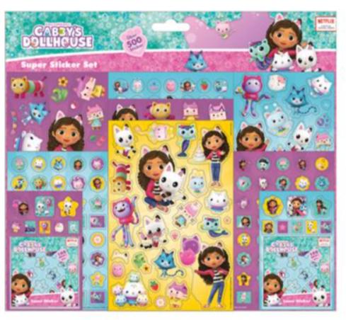 Immagine prodotto Gabby's Dollhouse Set di super adesivi