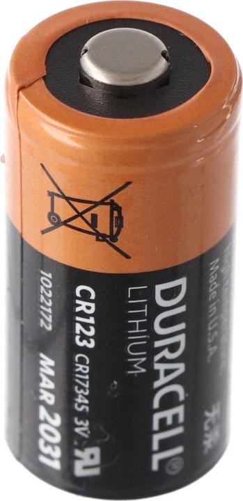 Duracell Lithium (1 pcs, CR123A, 1400 mAh)