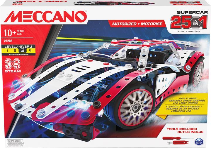 Produktbild Meccano 25 Multimodell Supercar