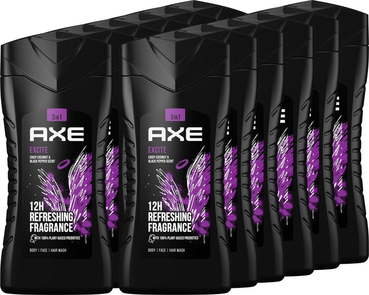 AXE Duschgel Excite 12er Karton (3000 ml)