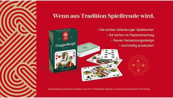 Actual product image ASS Altenburg ASS Altenburger:FSC Doppelkopf, french (German)