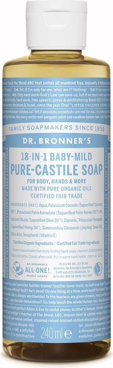 Immagine prodotto Dr. Bronner's 18-in-1 Bambino mite (Sapone liquido, 240 ml)