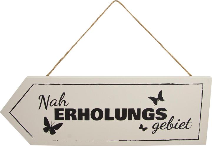 Produktbild Riffelmacher Schild Naherholungsgebiet 40 x 25 cm, Holz
