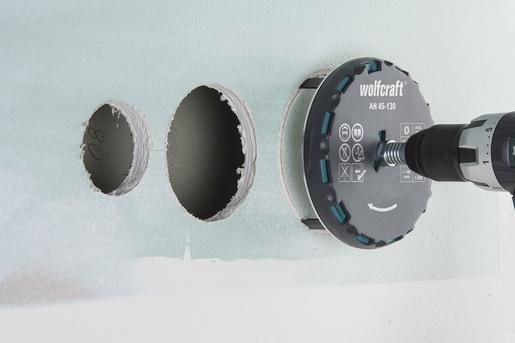 Image du produit wolfcraft wolfcraft 1 AH 45-90 Lochsäge verstellbar ø45-90mm (90 mm)
