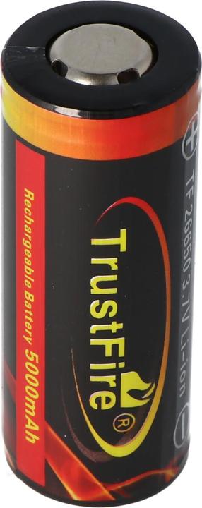 Actual product image Trustfire Akku 26650, geschützter (1 pcs., 26650, 5000 mAh)