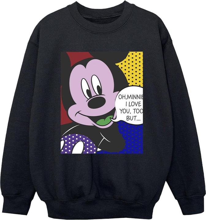 Disney Mickey Mouse Oh Minnie Pop Art Sweatshirt Jungen