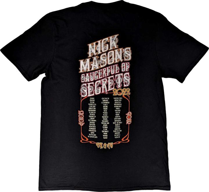 Produktbild Mason's Nick Saucerful Of Secrets Echoes European Tour 2022 TShirt (XL)