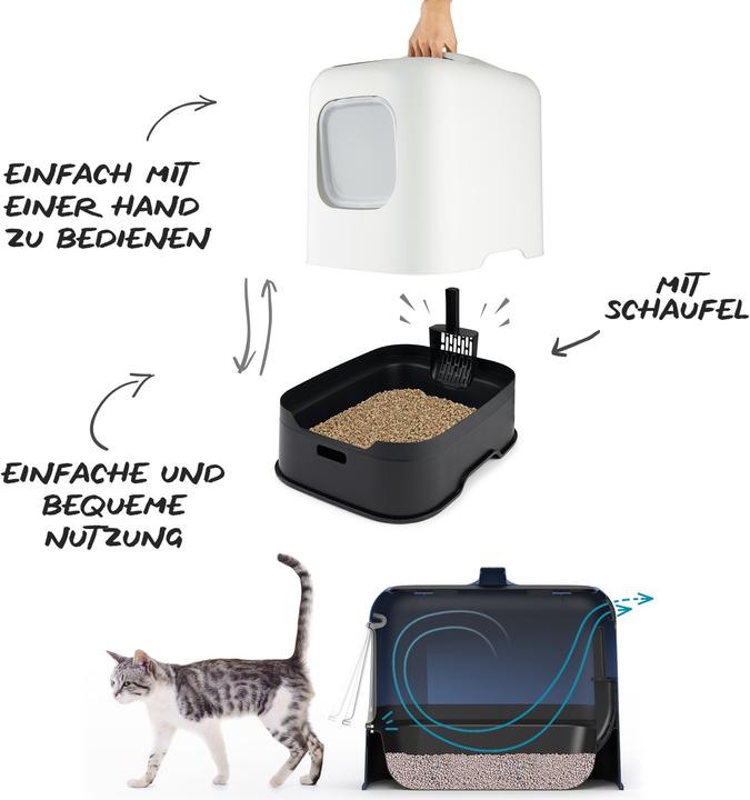 Immagine prodotto Rotho Biala (Lettiera per gatti chiusa)