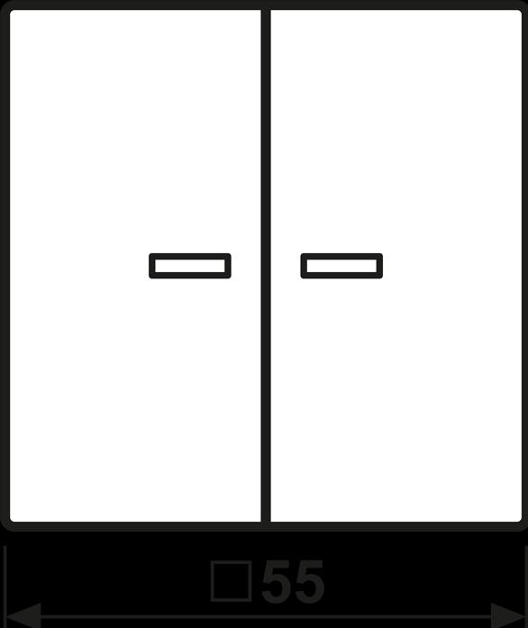Actual product image JUNG FM AS 1701 P eNet radio control button