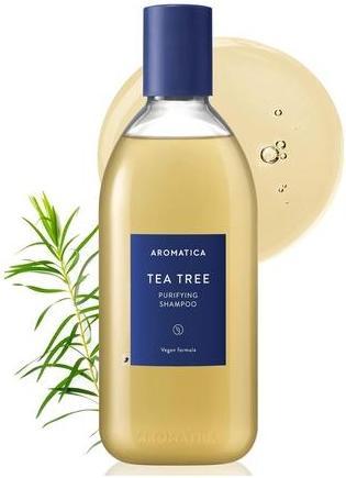 Productafbeelding Aromatica Tea Tree Purifying Shampoo 400ml (400 ml, Vloeibare shampoo)