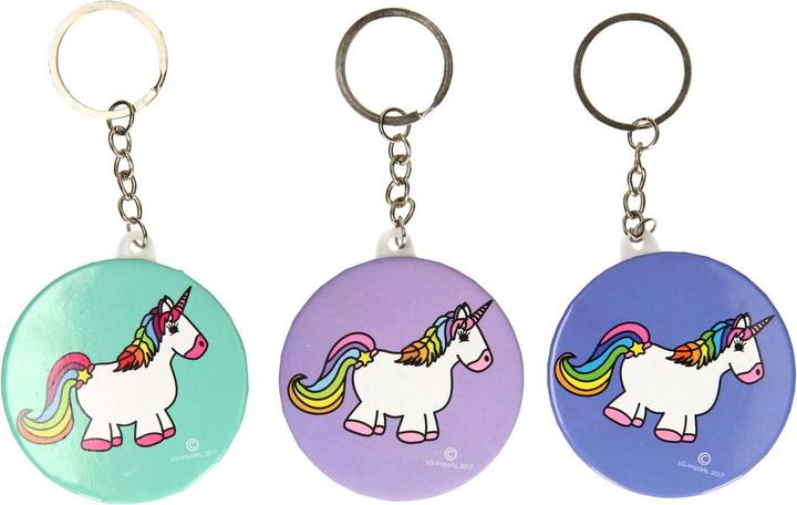 LG-Imports Keychain with mirror unicorn