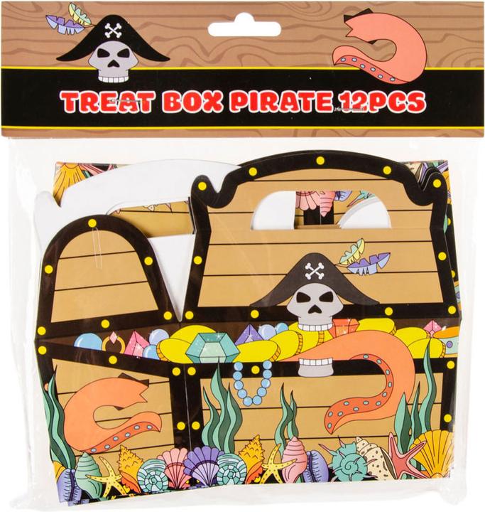 Actual product image LG-Imports Dispenser box pirate treasure chest, 12 pcs.