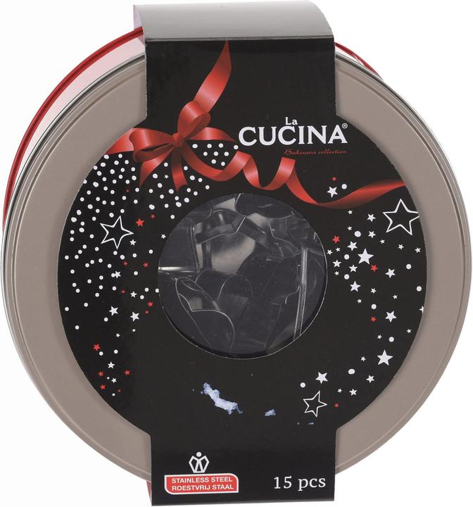 Actual product image La Cucina Resolution Christmas RVS, 15st.