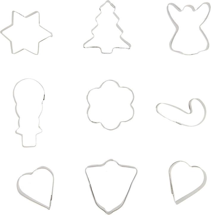 Produktbild La Cucina Cut Outs Set Weihnachten, 10tlg.