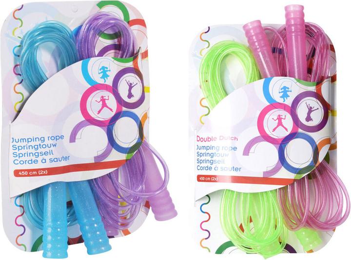 Actual product image Skipping rope Double Dutch, 2pcs. (450 cm)