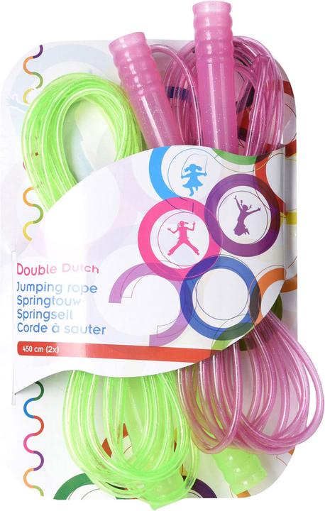 Actual product image Skipping rope Double Dutch, 2pcs. (450 cm)