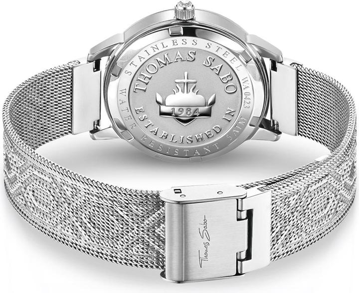 Immagine prodotto Thomas Sabo Giardino magico dei fiori e degli spiriti divini (Orologio con pietra preziosa, 33 mm)