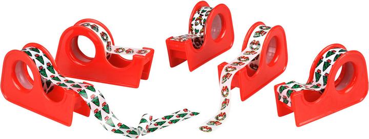 Actual product image Christmas adhesive tape, 5pcs
