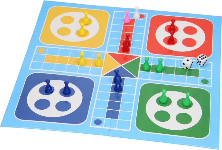 Produktbild Kinderspiel Ludo / Spiel der Gans 2in1 (Englisch)