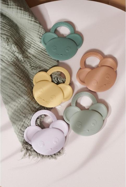 Actual product image Liewood Gemma Mouse Chewy Clutching Toy Light Lavender