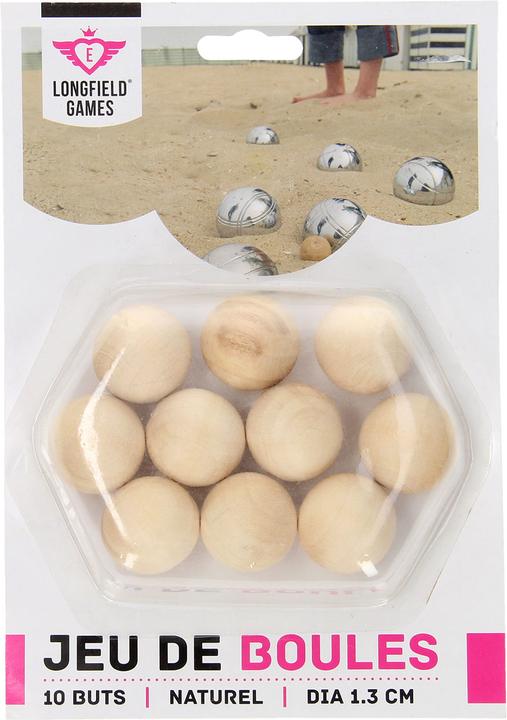 Immagine prodotto Longfield Games Botti di legno per il gioco delle bocce, 10 pezzi.