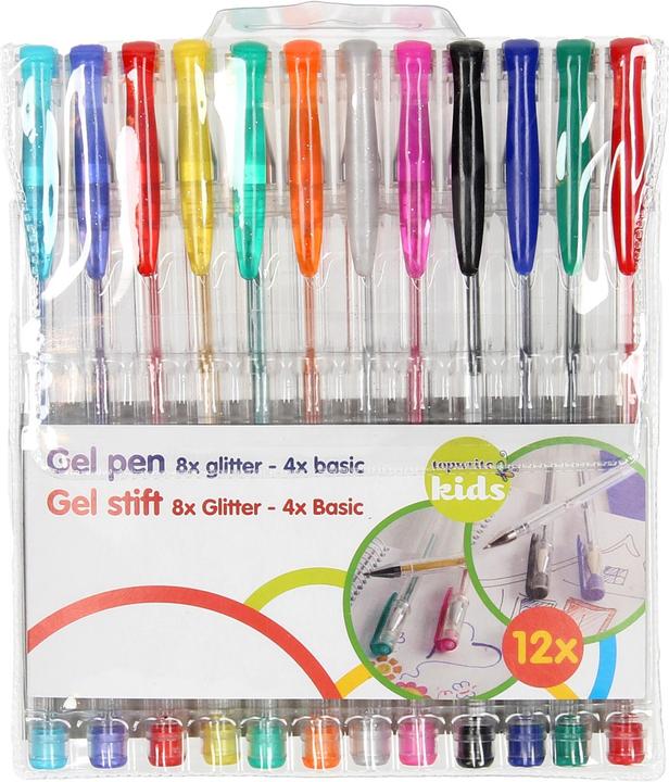 Produktbild Edco Gel Stifte (Mehrfarbig, 12 x)