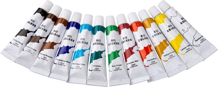 Produktbild Artist&Co Ölgemälde, 12St. (Mehrfarbig, 12 ml)