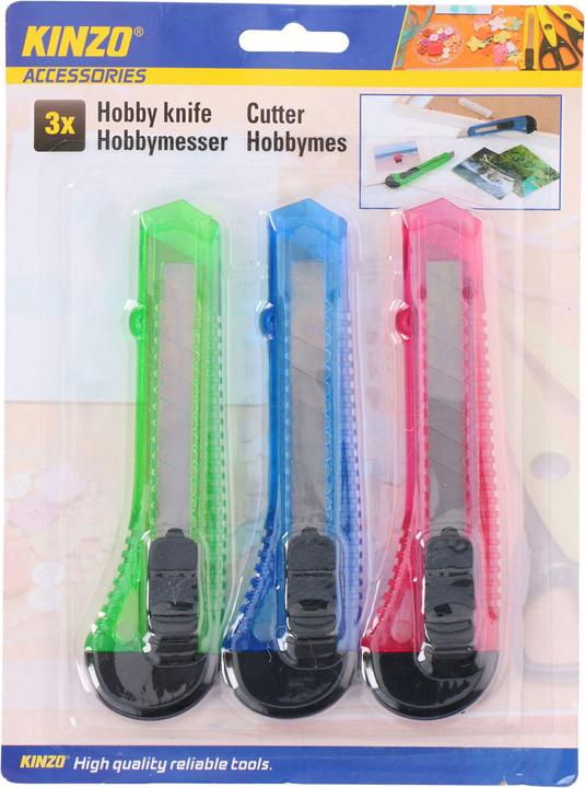 Produktbild Kinzo Hobbymesser, 3-tlg.