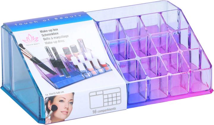 Image du produit Touch of Beauty Organiseur de maquillage 16 compartiments