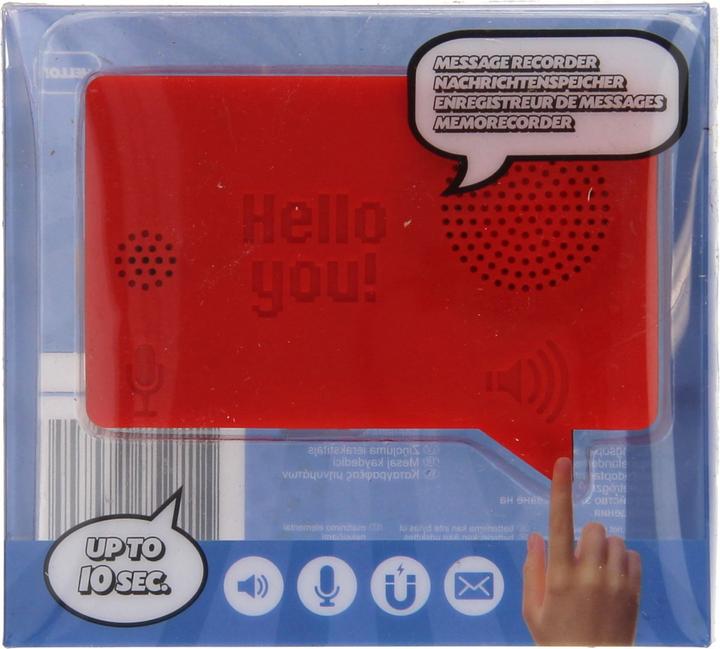 Actual product image Memo recorder magnetic