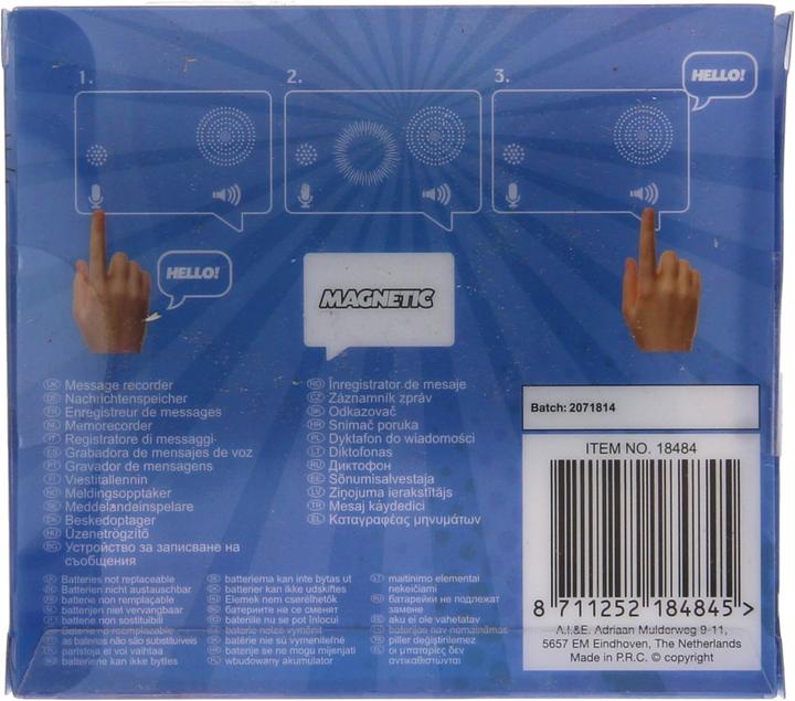 Actual product image Memo recorder magnetic