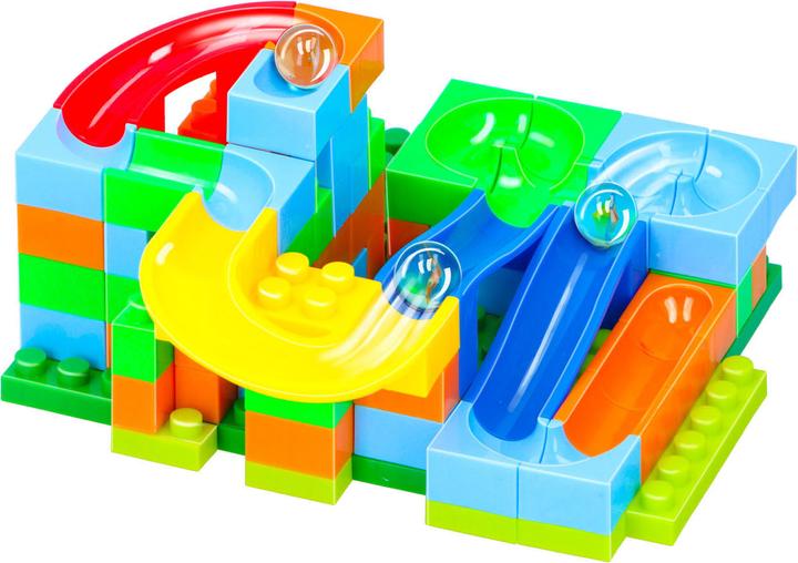 Actual product image Eddy Toys Plastic marble run marble, 98 pcs.
