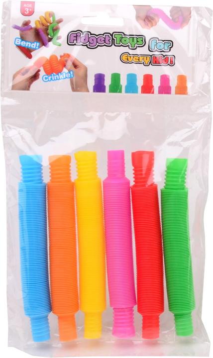 Image du produit Johntoy Fidget Tubes, 6p.