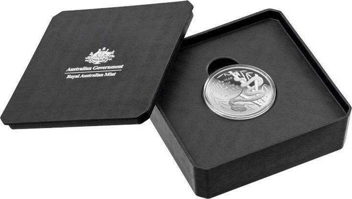 Immagine prodotto Royal Australian Mint Silber Lunar Schlange 1 oz PP gewölbte Prägung - RAM 2025 (999, 2025)