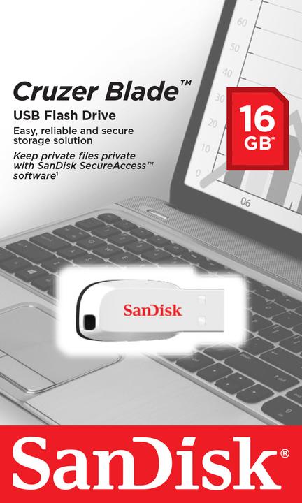 Immagine prodotto SanDisk Cruzer Blade (16 GB, USB-A)
