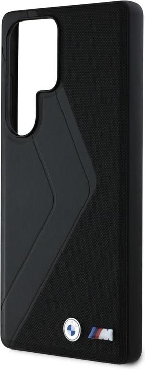 Immagine prodotto BMW Leather Oversized Stripes MagSafe case for Samsung Galaxy S25 Ultra - black (Samsung Galaxy S25 Ultra)