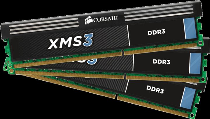 Produktbild Corsair Xms3 (2 x 4GB, 1333 MHz, DDR3-RAM, DIMM)