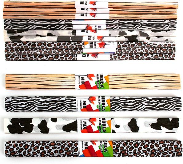 Image du produit Starpak Papier crépon Animaux, lot de 10 (10 x)