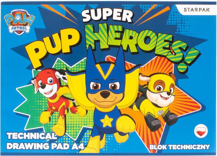 Starpak Drawing pad Paw Patrol A4, 10 sheets (A4)