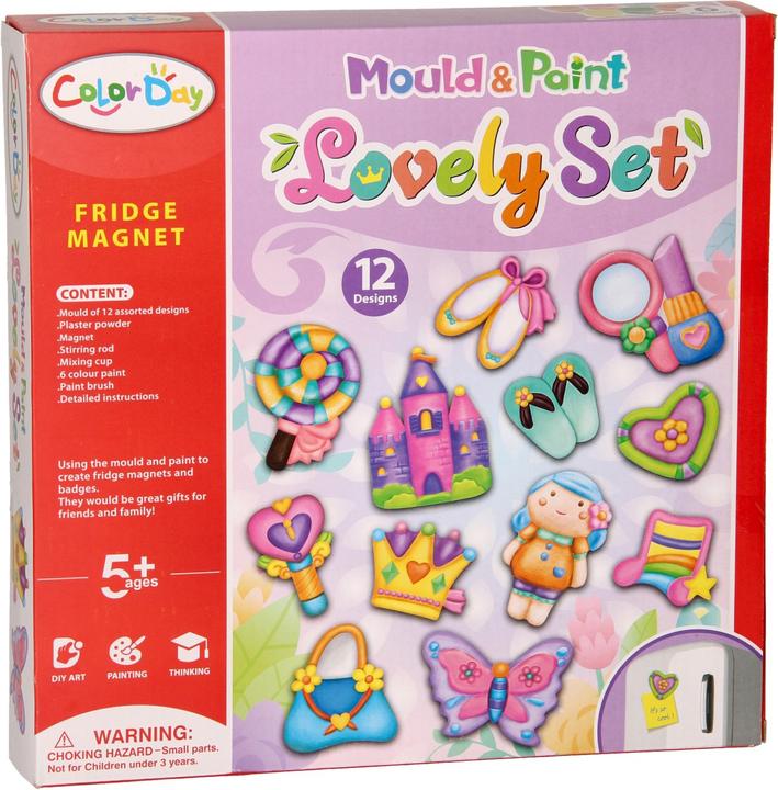 Produktbild Color Day Gipsabgussmagnete - 12 Ausführungen