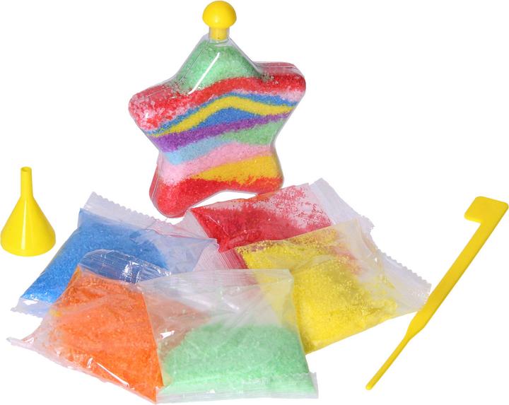 Actual product image Color Day Sand art glow in the dark