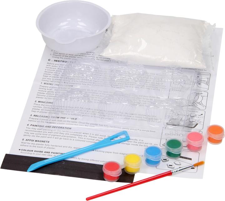 Produktbild Color Day Gips-Giessmagnete - Cupcakes