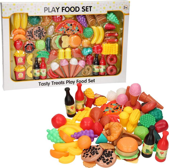 Actual product image Toy Food Megaset, 90 pcs.