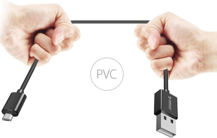 Actual product image Orico MicroUSB Fast Charge Charging Cable (USB 3.0)