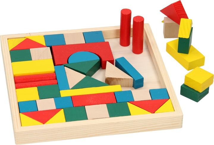 Actual product image Wooden blocks, 48 pcs.